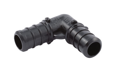 PEX 90D ELBW 1/2BARB 5P