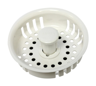 STRAINER BSKT 3-1/2 WHT