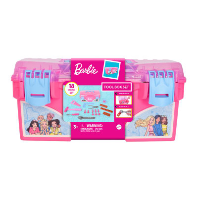TOOL BOX BARBIE PNK 13"