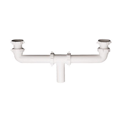 TAILPIECE 1-1/2X12 Plumb Pak 1-1/2 in. D X 16 in. L Plastic Center Outlet Waste