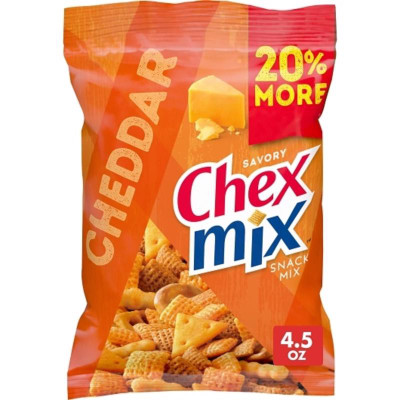 SNACK MIX CHEDR 4.5OZ