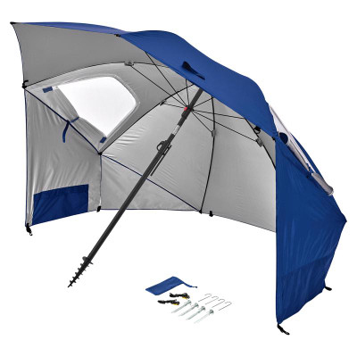 CMPCT UMBRL PLYSTR BLU