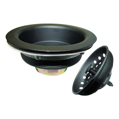 SINK STRAINER 4-1/2BLK