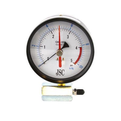 PRESSURE GAUGE BLK 5PSI