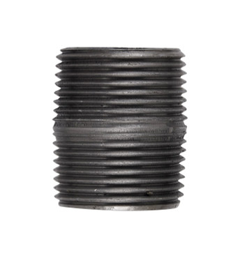 NIPPLE BLACK 1/2XCLOSE