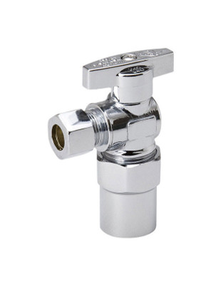 ANGLE STP 1/2X3/8OD CH