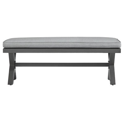 NS BENCH ELT PRK GRY 54"