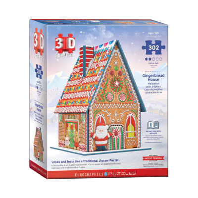 3D JGSW PZL GNGBRD HOUSE