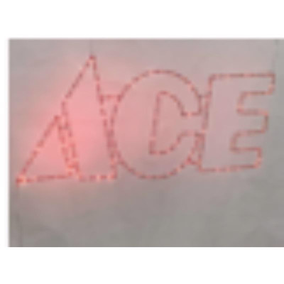 DSPLY ACE SGN MTL RD 41"