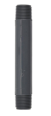 NIPPLE SCH80 PVC 1/2X5
