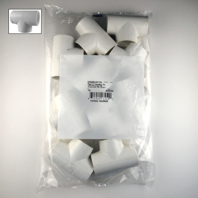 TEE PVC 1 SCH40 10 PK