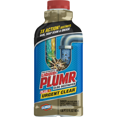 LIQUID PLUMR URGENT CLR
