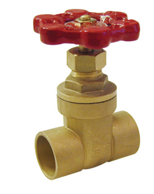 GATE VALVE BRASS 1 LF