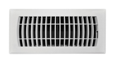 FLOOR DIFFUSER 4X10 WHT