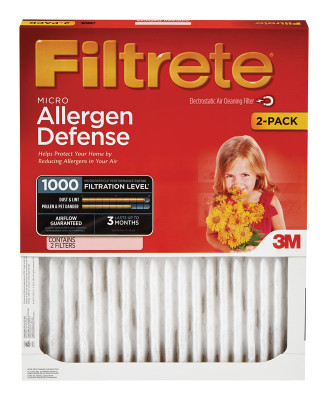 AIR FLTR PLET16X20X12PK