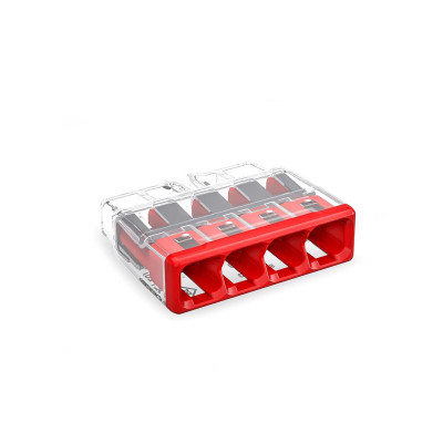 WR CNCTR 4 PRT RD 100PC