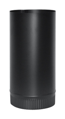 PIPE STOVE BLACK 12X6