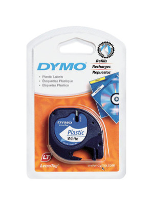 TAPE LABLREFIL WHT1/2X13