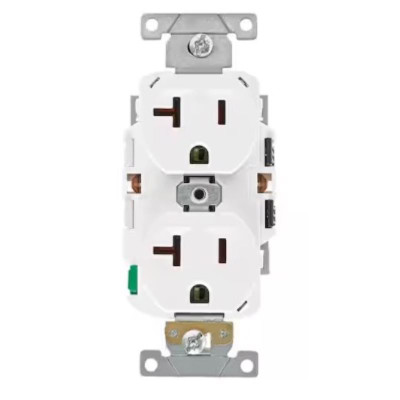 OUTLE WHT INDR 20AMPS