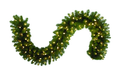 MIX PINE GARLAND 9FT WW
