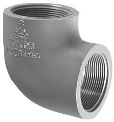 ELBOW 90 SCH80 2FPT PVC