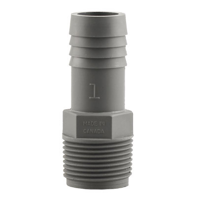 ADAPTR INSRT POLY 1 MPT