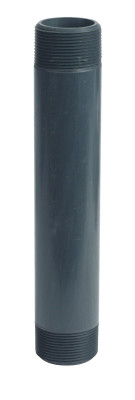 NIPPLE PVC S80 1-1/2X10