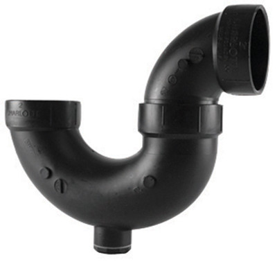 TRAP P ABS DWV 1.5 HXH Charlotte Pipe 1-1/2 in. Hub X 1-1/2 in. D Hub ABS P-Trap