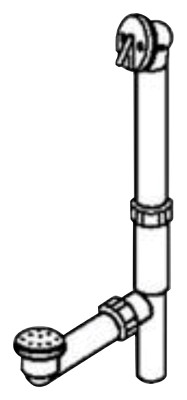 WASTE BATH 1.5PLASTC&PB