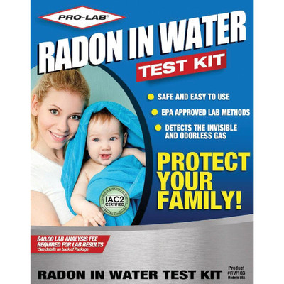 TEST KIT RADON IN WATER