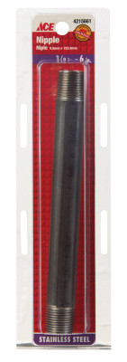 NIPPLE 3/8 X 6