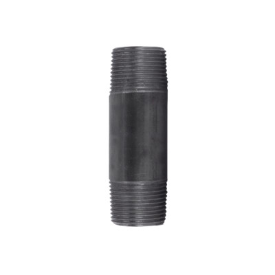 NIPPLE BLACK 1X4 STZ Industries 1 in. MIP each X 1 in. D MIP Black Steel 4 in. L Nipple