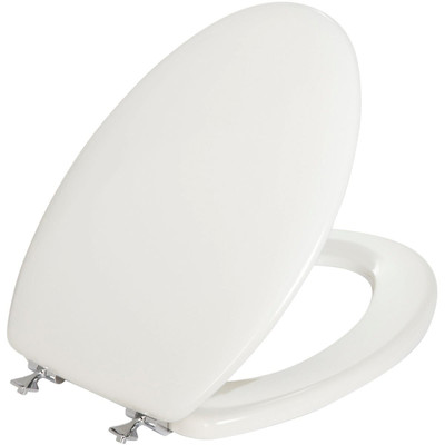 TOILET SEAT ELNG WHITE