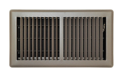FLOOR REGISTER 12X6BRN