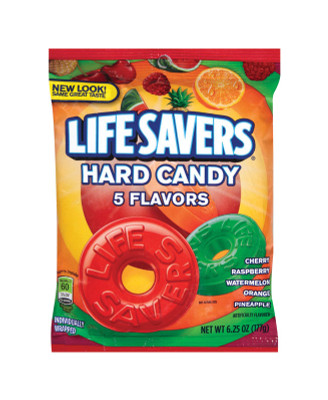 CANDY LIFESAVR AST6.25OZ