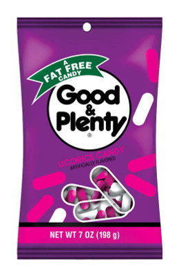 CANDY GOOD&PLENTY 7OZ