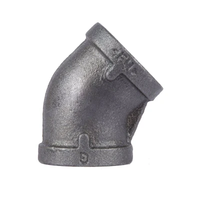 ELBOW 45 DEG 1 BLACK