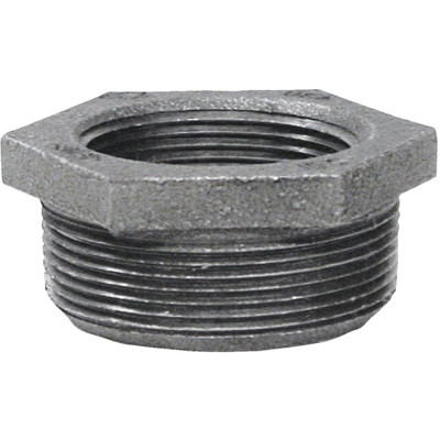 BUSHING HEX BLACK 2X1