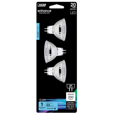 LED MR16GU5.3 DL 20W 3PK