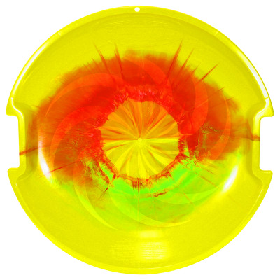 DISC SAUCER LIME 26