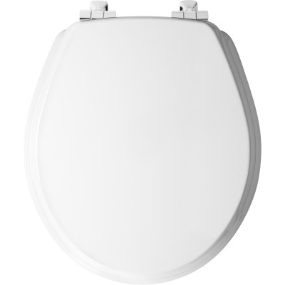 TOILET SEAT RND WOOD WH 4000990