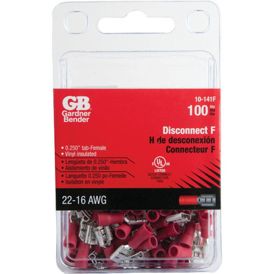 DISC F 22-16AWG 100PK