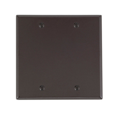 WALPLAT 2GANG/BLANK BR