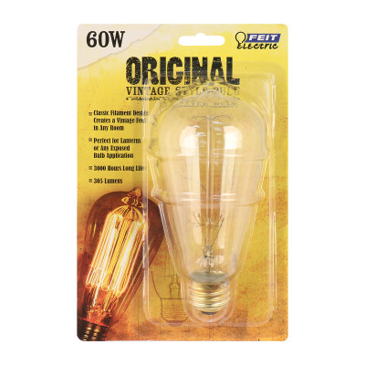 BULB VINTAGE 60W EDISON