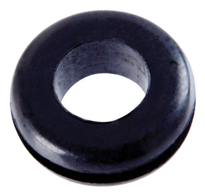 GROMMET 3/16T X 1/16 GRV Jandorf 1/2 in. D Rubber Grommet 5 pk