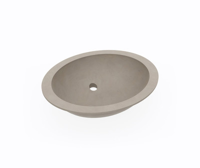 Swanstone UL-1613 13 x 16 Undermount Single Bowl Kitchen Sink Limestone