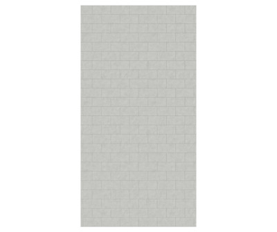 Swanstone Metro Subway Tile 50 x 96 Glue Up Bathtub & Shower Wall Panel, Birch