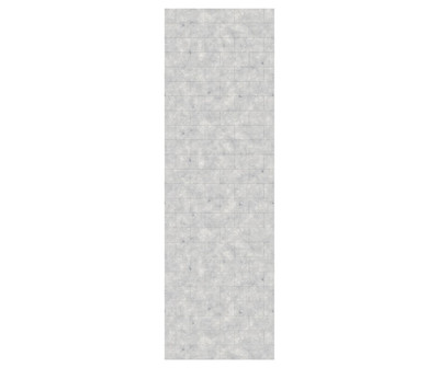 Swanstone Metro Subway Tile Glue-Up Bathtub & Shower Wall Panel 32x96 Ice