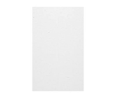 Swanstone SS-6296-1 62 x 96 Smooth Glue-Up Bathtub and Shower Single Wall Panel Carrara