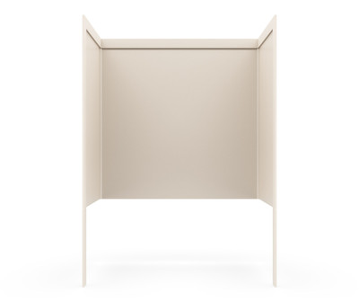 Swanstone Smooth Glue Up Tub Wall Kit 34 x 60 x 60 Mountain Mist SSIT-60-3